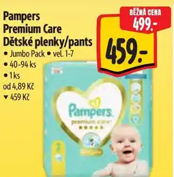 Albert Pampers Premium Care Dětské plenky/pants nabídka