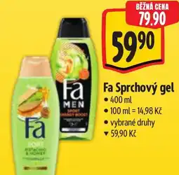 Albert Fa Sprchový gel nabídka