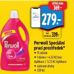 Albert Perwoll Speciální prací prostředek nabídka