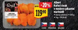 Albert Albert Kuřecí steak v medovo-pikantní marinádě nabídka