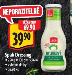 Albert Spak Dressing nabídka