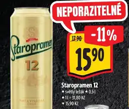 Albert Staropramen 12 nabídka