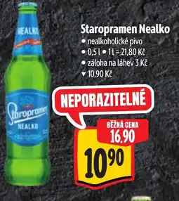 Albert Staropramen Nealko nabídka