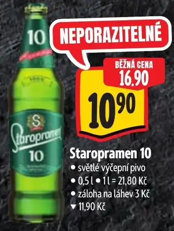 Albert Staropramen 10 nabídka