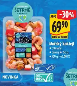 Albert Mořský koktejl nabídka