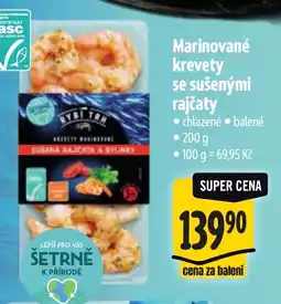 Albert Marinované krevety se sušenými rajčaty nabídka