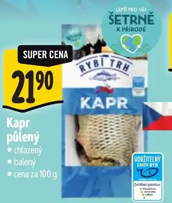 Albert Kapr půlený nabídka