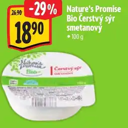 Albert Nature's Promise Bio Čerstvý sýr smetanový nabídka