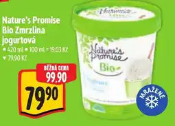 Albert Nature's Promise Bio Zmrzlina jogurtová nabídka