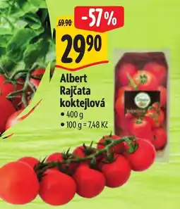 Albert Albert Rajčata koktejlová nabídka