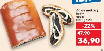 Kaufland ZÁVIN MAKOVÝ nabídka