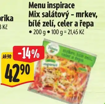 Albert Menu inspirace Mix salátový - mrkev, bílé zelí, celer a řepa nabídka