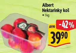 Albert Albert Nektarinky koš nabídka