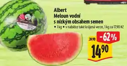 Albert Albert Meloun vodní s nízkým obsahem semen nabídka