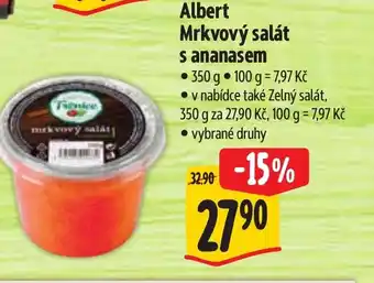 Albert Albert Mrkvový salát s ananasem nabídka