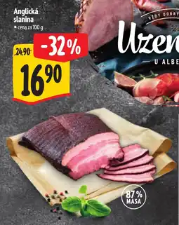 Albert Anglická slanina nabídka