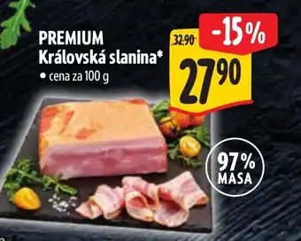Albert PREMIUM Královská slanina nabídka