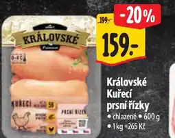 Albert Královské Kuřecí prsní řízky nabídka