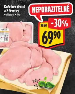 Albert Kuře bez drobů a 2 čtvrtky nabídka