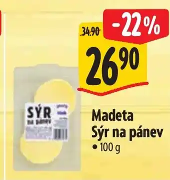 Albert Madeta Sýr na pánev nabídka