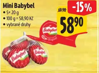 Albert Mini Babybel nabídka