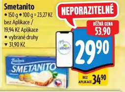 Albert Smetanito nabídka