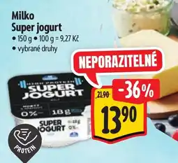 Albert Milko Super jogurt nabídka