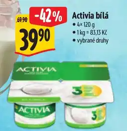 Albert Activia bílá nabídka