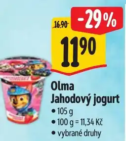 Albert Olma Jahodový jogurt nabídka