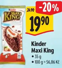 Albert Kinder Maxi King nabídka