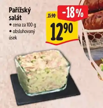 Albert Pařížský salát nabídka