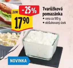 Albert Tvarůžková pomazánka nabídka