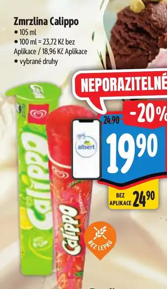 Albert Zmrzlina Calippo nabídka
