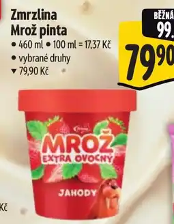 Albert Zmrzlina Mrož pinta nabídka