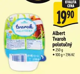 Albert Albert Tvaroh polotučný nabídka