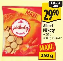 Albert Albert Piškoty nabídka