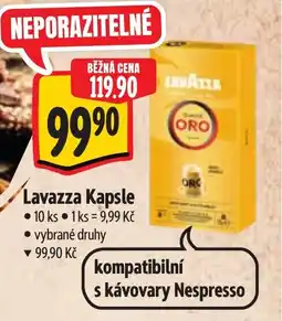 Albert Lavazza Kapsle nabídka