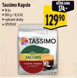 Albert Tassimo Kapsle nabídka