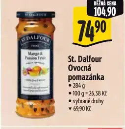 Albert St. Dalfour Ovocná pomazánka nabídka