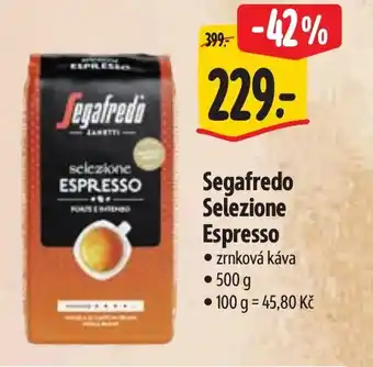 Albert Segafredo Selezione Espresso nabídka