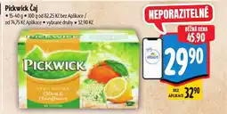 Albert Pickwick Čaj nabídka