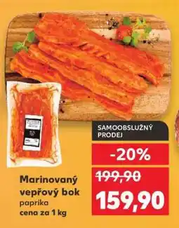 Kaufland Marinovaný vepřový bok nabídka