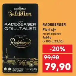 Kaufland RADEBERGER Pivní sýr nabídka