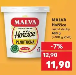 Kaufland Malva hořčice nabídka