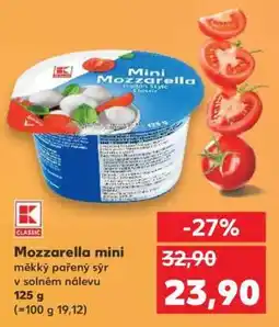 Kaufland Mozzarella mini nabídka