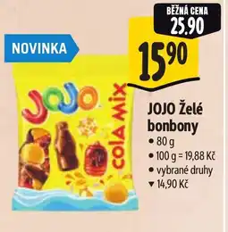 Albert JOJO Želé bonbony nabídka