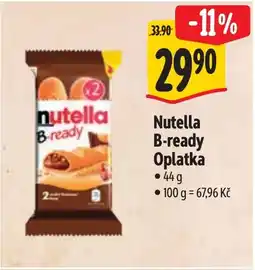 Albert Nutella B-ready Oplatka nabídka