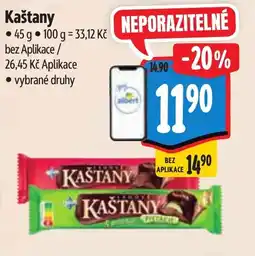 Albert Kaštany nabídka