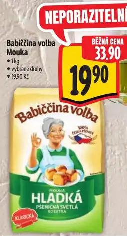 Albert Babiččina volba Mouka nabídka