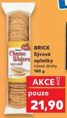 Kaufland Brick sýrové oplatky nabídka